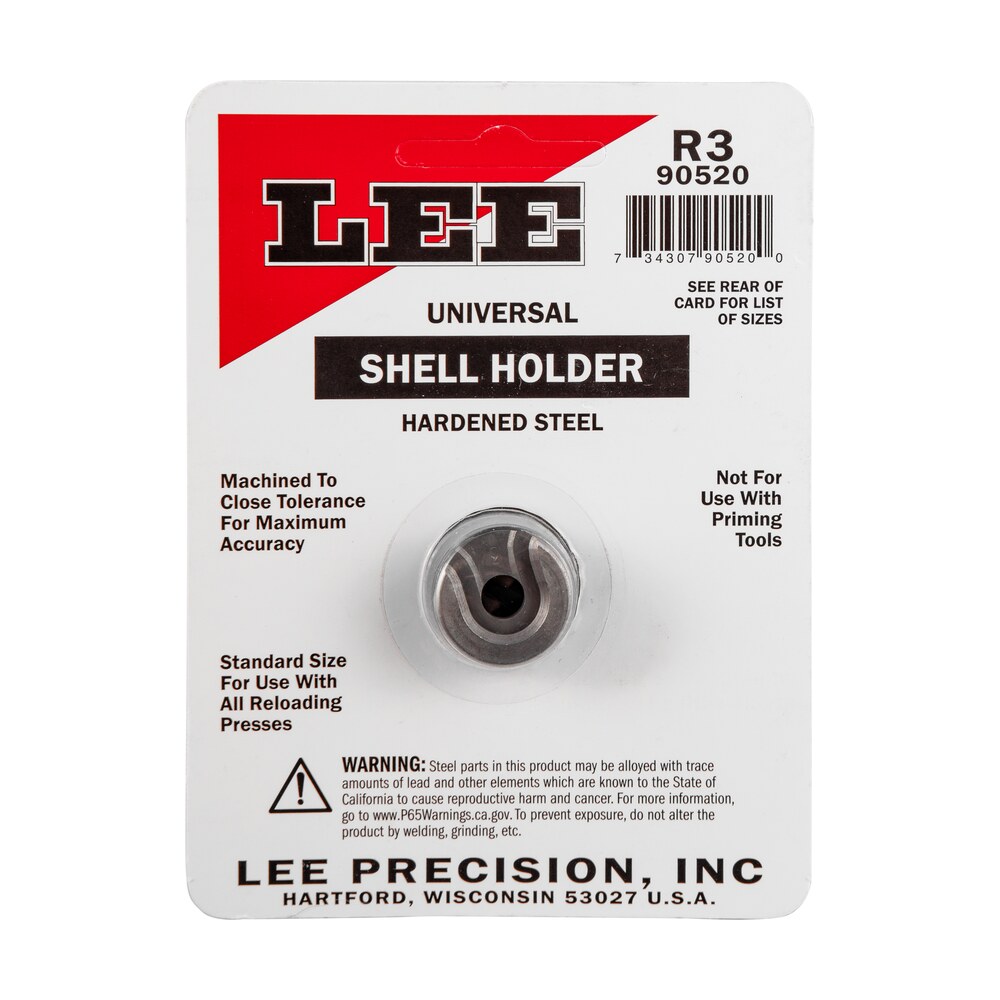 lee precision 90003 shell holder universal #16r 500 s&w / 7.62x54 russian Lee Precision 90003 Shell Holder Universal #16R 500 S&W / 7.62x54 Russian Sports South item 40848