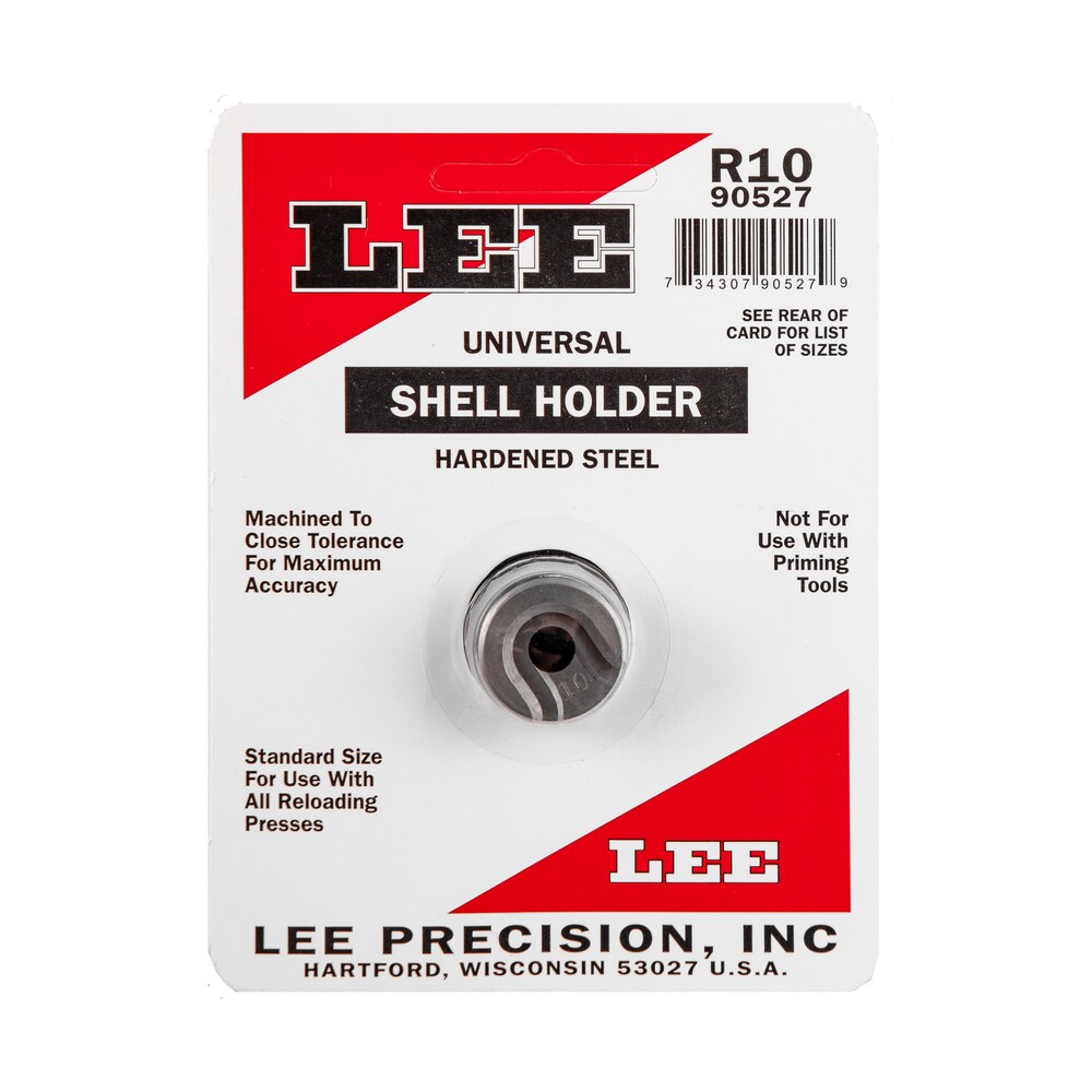 lee precision 90527 shell holder universal #10r 220 swift / 6.5 japanese / 7x64 breneke Lee Precision 90527 Shell Holder Universal #10R 220 Swift / 6.5 Japanese / 7x64 Breneke Sports South item 40868