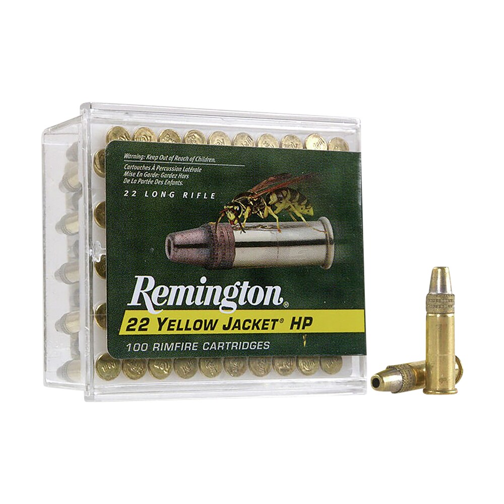 remington ammunition 21280 yellow jacket rimfire 22lr 33gr truncated cone hollow point 100 per box/50 case Remington Ammunition 21280 Yellow Jacket Rimfire 22LR 33gr Truncated Cone Hollow Point 100 Per Sports South item 41061