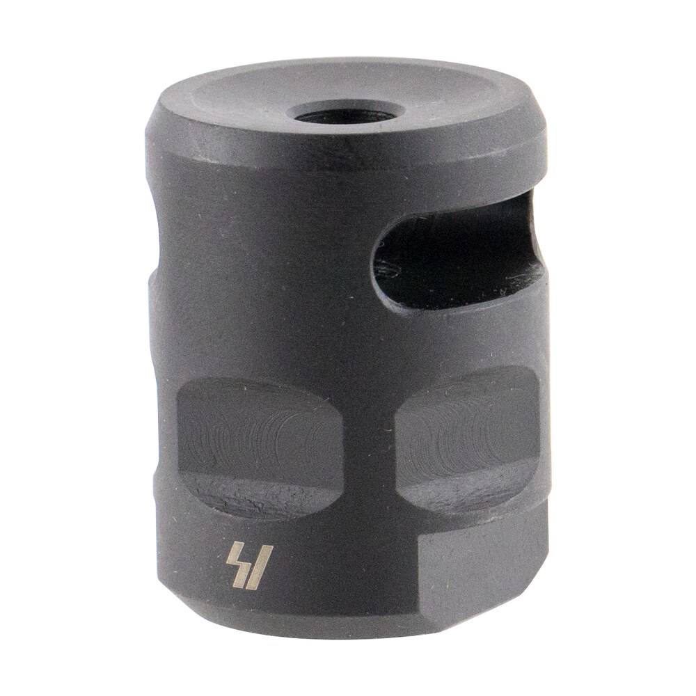 strike industries whcomp556 warhog comp black steel with 1/2" 28 tpi threads, 1.27" oal & 0.26" diameter for 223 rem, 5.56x45mm nato ar platform Strike Industries WHCOMP556 WarHog Comp Black Steel Sports South item 41253