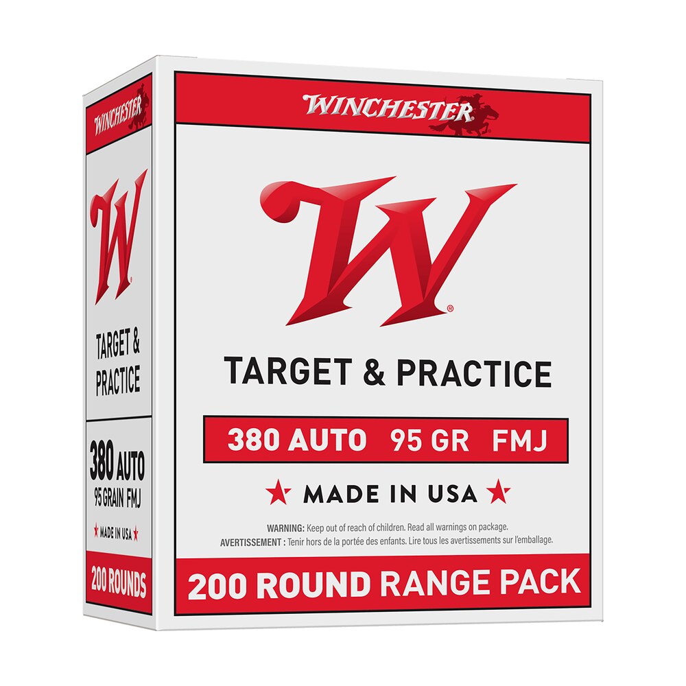 winchester ammo usa380w usa 380acp 95gr full metal jacket 200 per box/5 case Winchester Ammo USA380W USA 380ACP 95gr Full Metal Jacket 200 Per Box/5 Case Sports South item 414