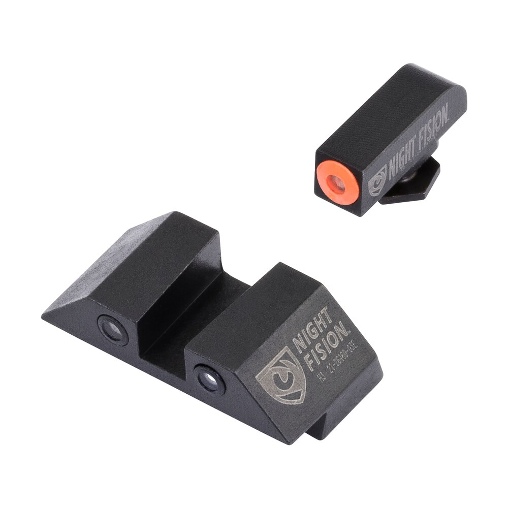 night fision glk003003ogz tritium night sights for glock green tritium orange outline front sight green tritium black outline rear sight glock 42/43/43x Night Fision GLK003003OGZ Tritium Night Sights For Glock Green Tritium Orange Outline Front Sports South item 41608