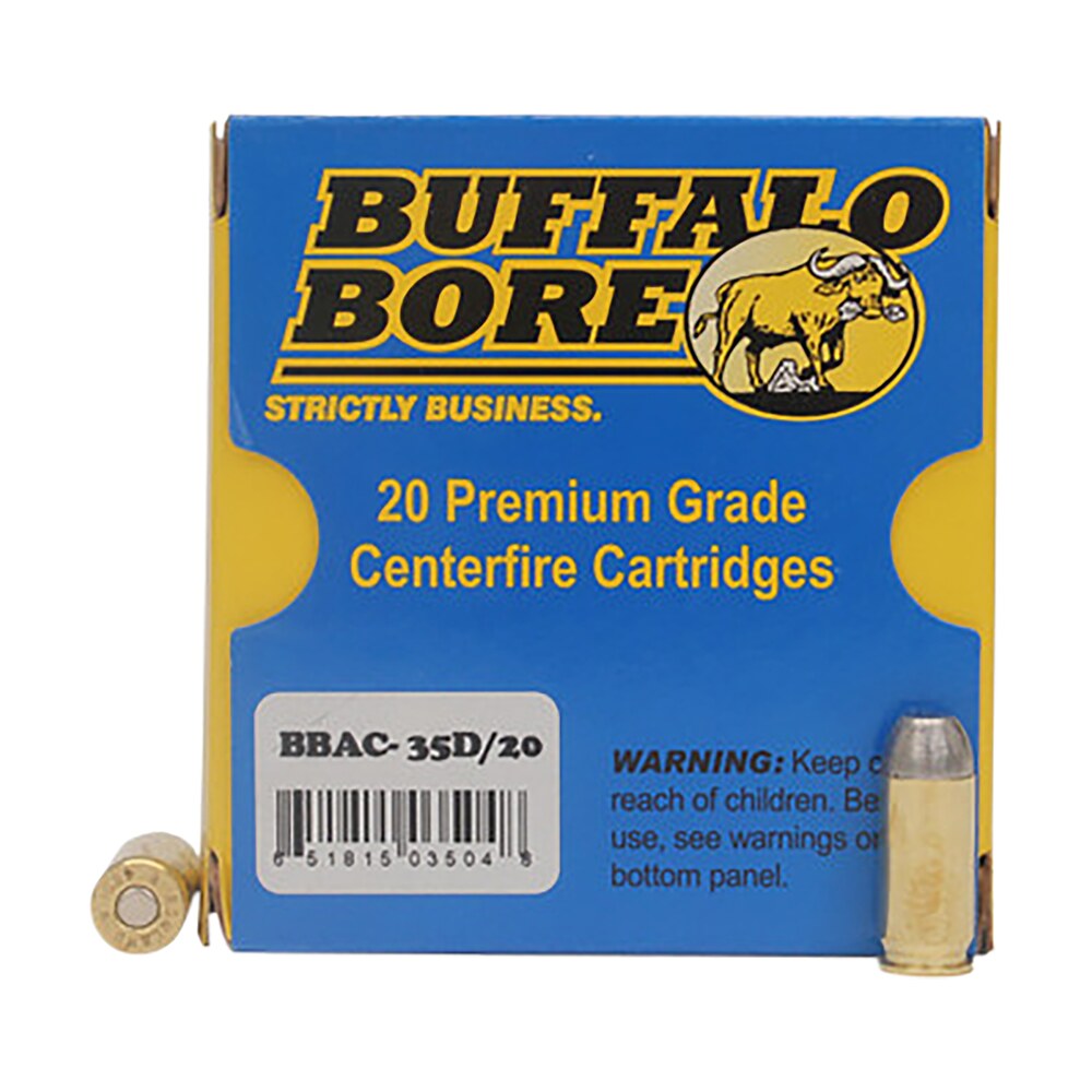 buffalo bore ammunition 35d20 personal defense strictly business 460rowland 255gr hard cast flat nose 20 per box/12 case Buffalo Bore Ammunition 35D20 Personal Defense Strictly Business 460Rowland 255gr Hard Cast Sports South item 42252
