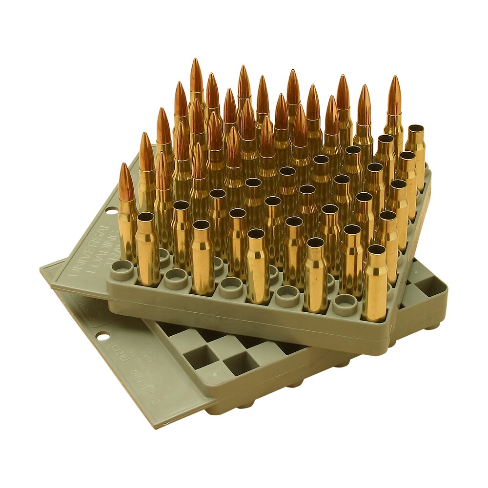 mtm case gard lt5043 universal compact loading tray gray multi caliber plastic 50rd rifle MTM Case-Gard LT5043 Universal Compact Loading Tray Gray Multi-Caliber Plastic 50rd Rifle Sports South item 42392