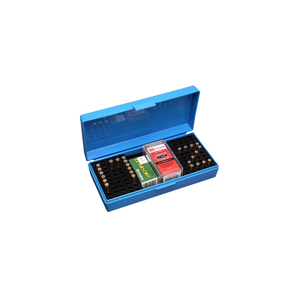 mtm case gard sb20020 sb 200 multi caliber rimfire rifles blue polypropylene 100 250rd MTM Case-Gard SB20020 SB-200 Multi-Caliber Rimfire Rifles Blue Polypropylene 100-250rd Sports South item 42395