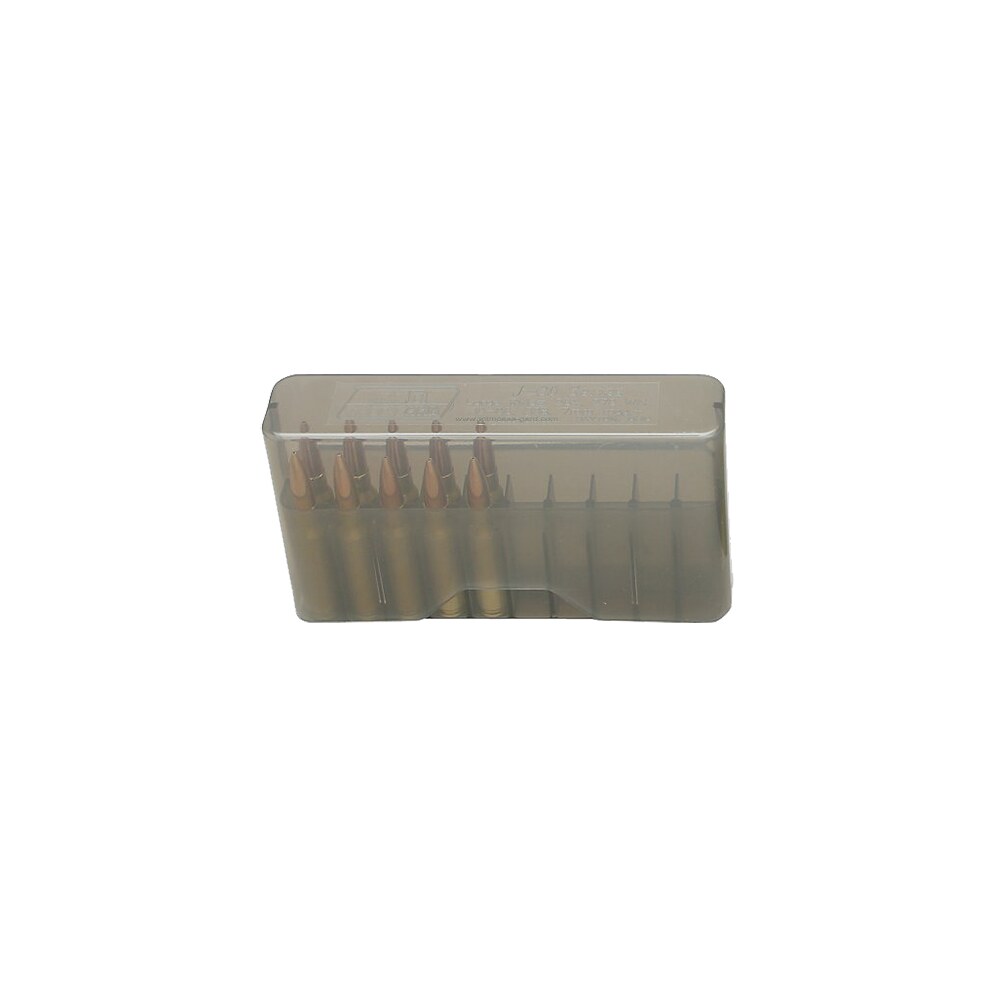 mtm case gard j20m41 slip top ammo box multi caliber clear smoke polypropylene 20rd MTM Case-Gard J20M41 Slip-Top Ammo Box Multi-Caliber Clear Smoke Polypropylene 20rd Sports South item 42437