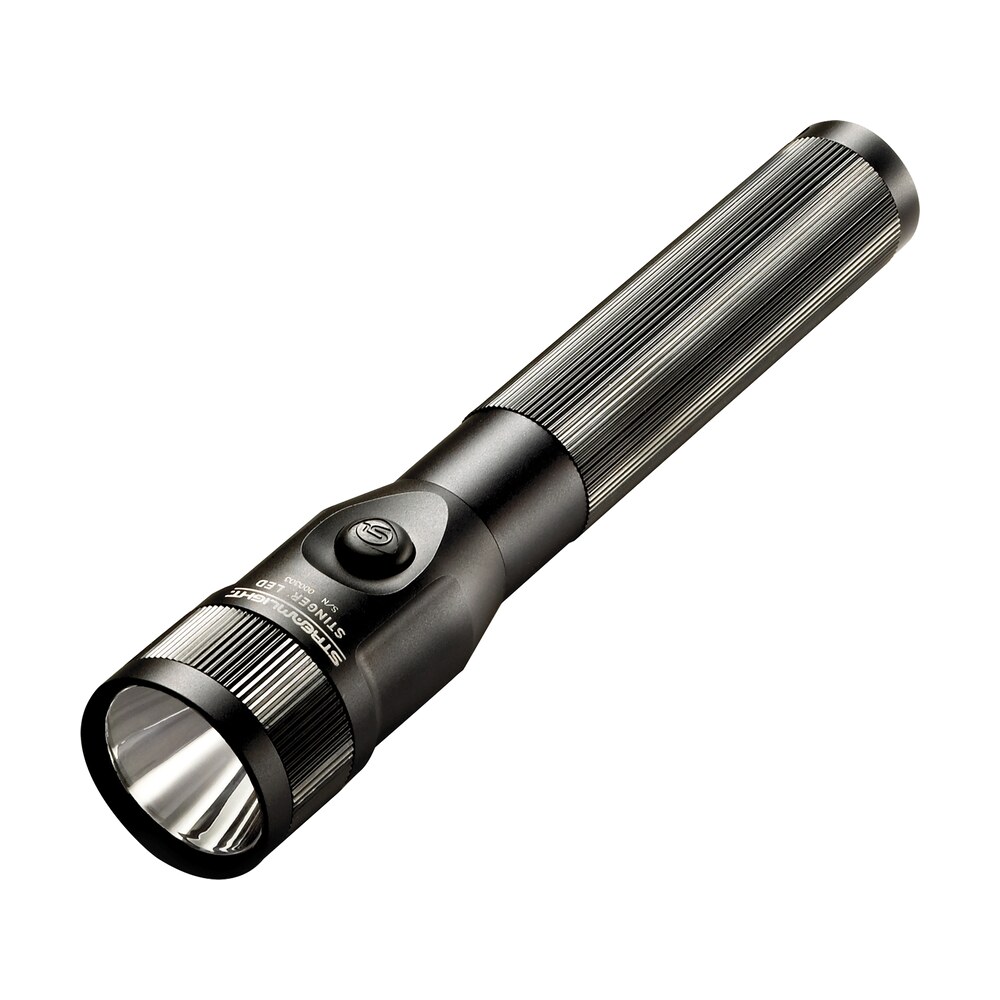 streamlight 75712 stinger led flashlight black anodized 100/200/425 lumens white led (dc) Streamlight 75712 Stinger LED Flashlight Black Anodized 100/200/425 Lumens White LED (DC) Sports South item 42561