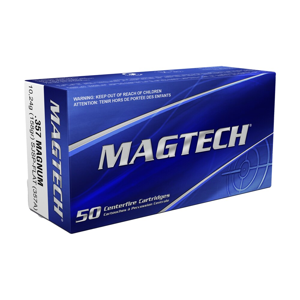 magtech 357a range/training 357mag 158gr semi jacketed soft point flat 50 per box/20 case Magtech 357A Range/Training 357Mag 158gr Semi Jacketed Soft Point Flat 50 Per Box/20 Case Sports South item 43068