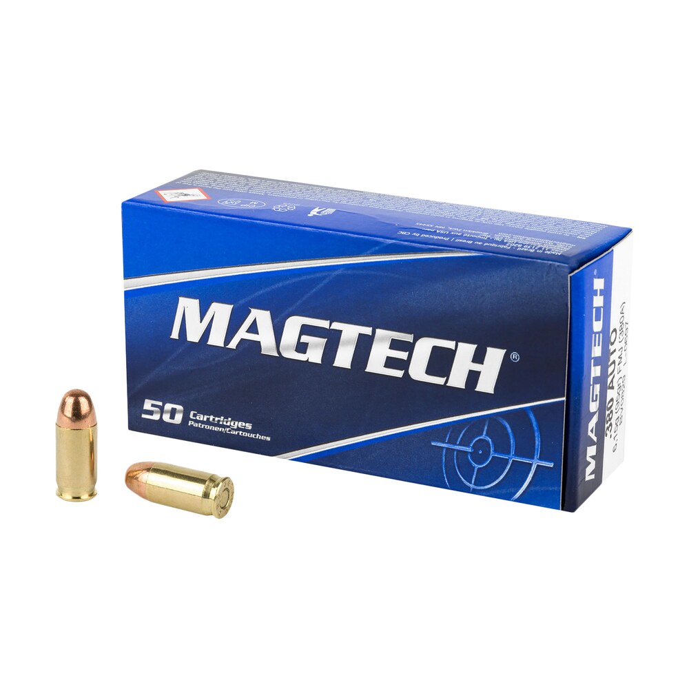 magtech 380a range/training 380acp 95gr full metal jacket 50 per box/20 case Magtech 380A Range/Training 380ACP 95gr Full Metal Jacket 50 Per Box/20 Case Sports South item 43070
