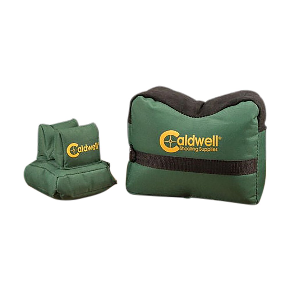 caldwell 939333 deadshot shooting bag combo prefilled dark green 600d polyester includes front and rear bags Caldwell 939333 DeadShot Shooting Bag Combo Prefilled Dark Green 600D Polyester Includes Front Sports South item 43929