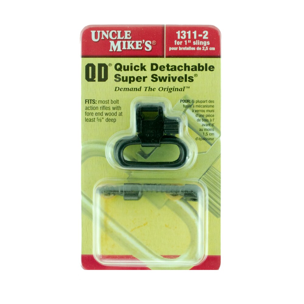 uncle mike's 13112 super swivel quick detach 115 rgs tri lock blued 1" loop for most rifles w/wood forend Uncle Mike's 13112 Super Swivel Quick Detach 115 RGS Tri-Lock Blued 1" Loop for Most Rifles Sports South item 44103