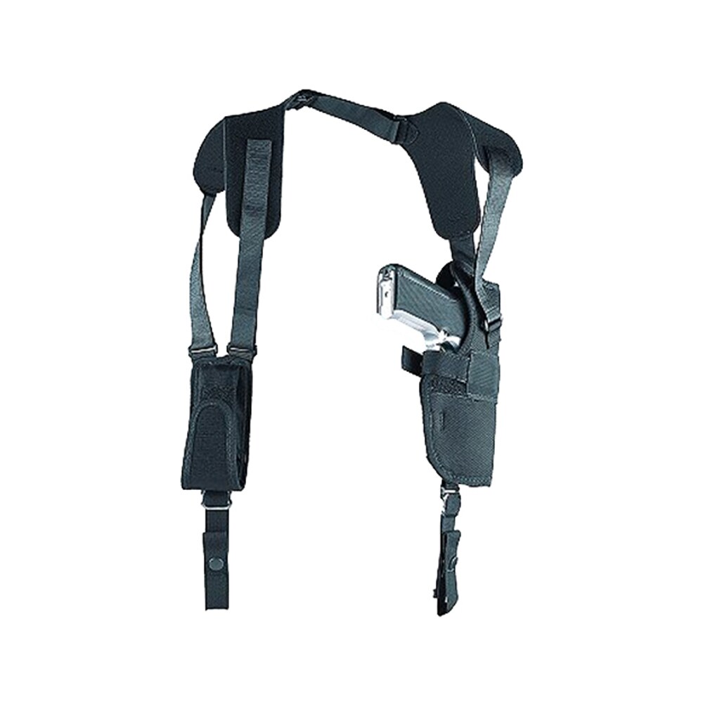 uncle mike's 83001 sidekick vertical shoulder holster shoulder size 0 black cordura harness fits sm/med da revolver fits 2 3" barrel right hand Uncle Mike's 83001 Sidekick Vertical Shoulder Holster Shoulder Size 0 Black Cordura Harness Sports South item 44115
