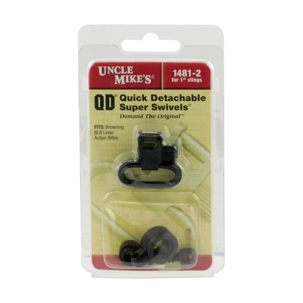 uncle mike's 14812 super swivel quick detach 115 blr blued 1" loop for browning blr (does not fit blr lightening) Uncle Mike's 14812 Super Swivel Quick Detach 115 BLR Blued 1" Loop for Browning BLR (Does Not Sports South item 44145
