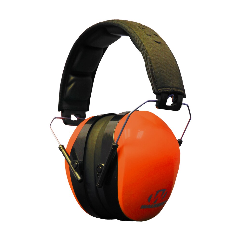 walker's gwpdcpmbo advanced protection passive muff 26 db over the head blaze orange/black polymer Walker's GWPDCPMBO Advanced Protection Passive Muff 26 dB Over the Head Blaze Orange/Black Sports South item 44258