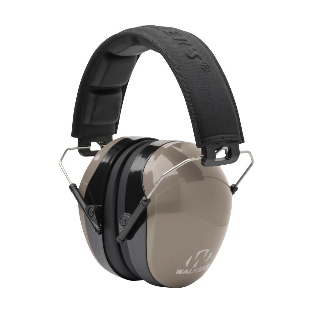 walker's gwpdcpmfde advanced protection passive muff 26 db over the head black/flat dark earth polymer Walker's GWPDCPMFDE Advanced Protection Passive Muff 26 dB Over the Head Black/Flat Dark Earth Sports South item 44259
