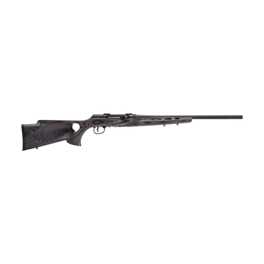 savage arms 47005 a17 target full size 17 hmr 10+1 22″ black heavy fluted barrel, high luster drilled & tapped carbon steel receiver, satin gray thumbhole laminate stock, right hand Savage Arms 47005 A17 Target Full Size 17 HMR 10+1 22" Black Heavy Fluted Sports South item 4442