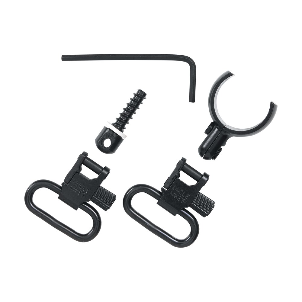 uncle mike's 15922 magnum band swivel set quick detach 115 sg 12 blued 1" loop for winchester 101/201 12 gauge o/u shotgun Uncle Mike's 15922 Magnum Band Swivel Set Quick Detach 115 SG-12 Blued 1" Loop for Winchester Sports South item 44624