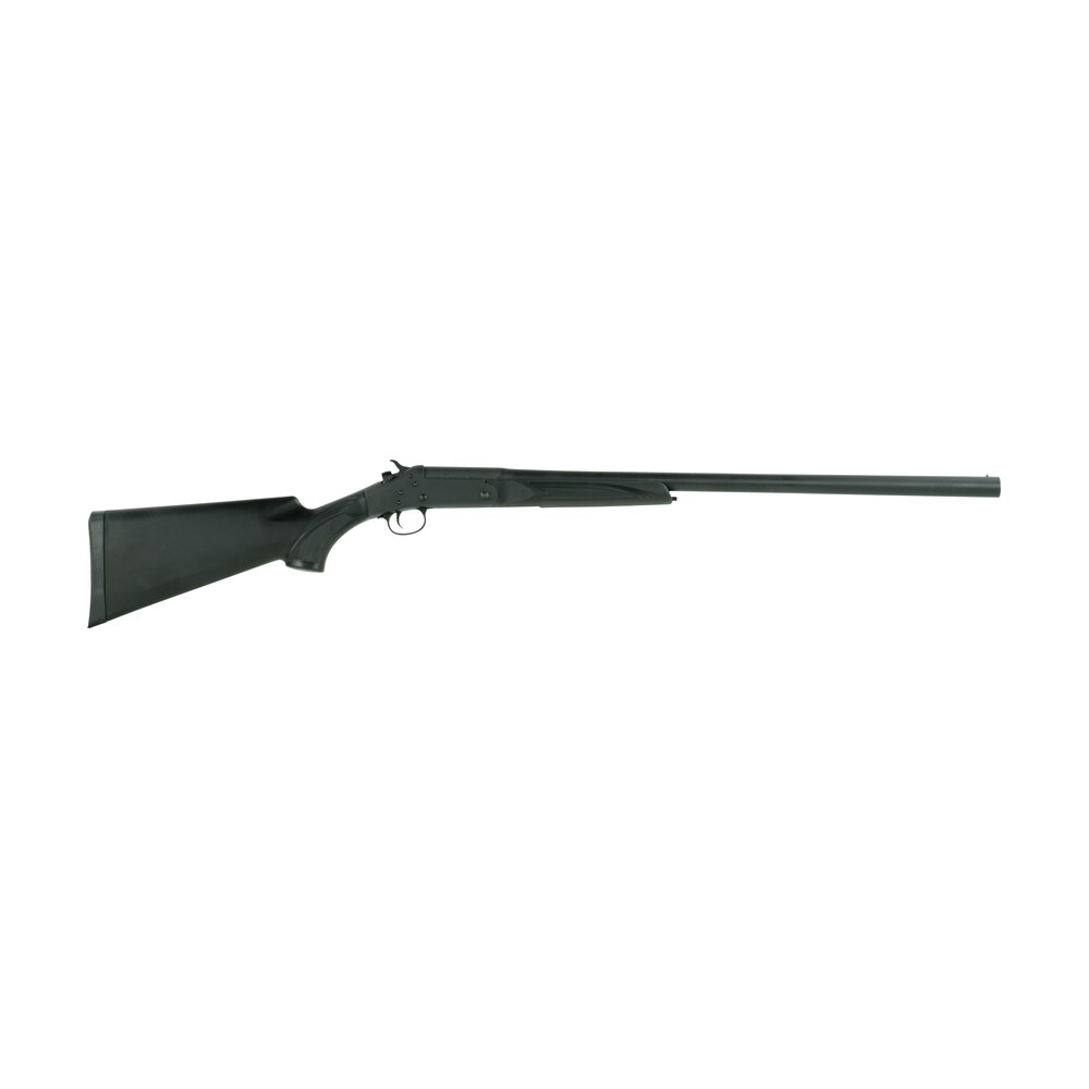 stevens 22557 301 12 gauge break open 3″ 1rd 26″ matte black single shot barrel, matte black carbon steel receiver, fixed matte black synthetic stock, ambidextrous Stevens 22557 301 12 Gauge Break Open 3" 1rd 26" Matte Black Single Shot Sports South item 4463
