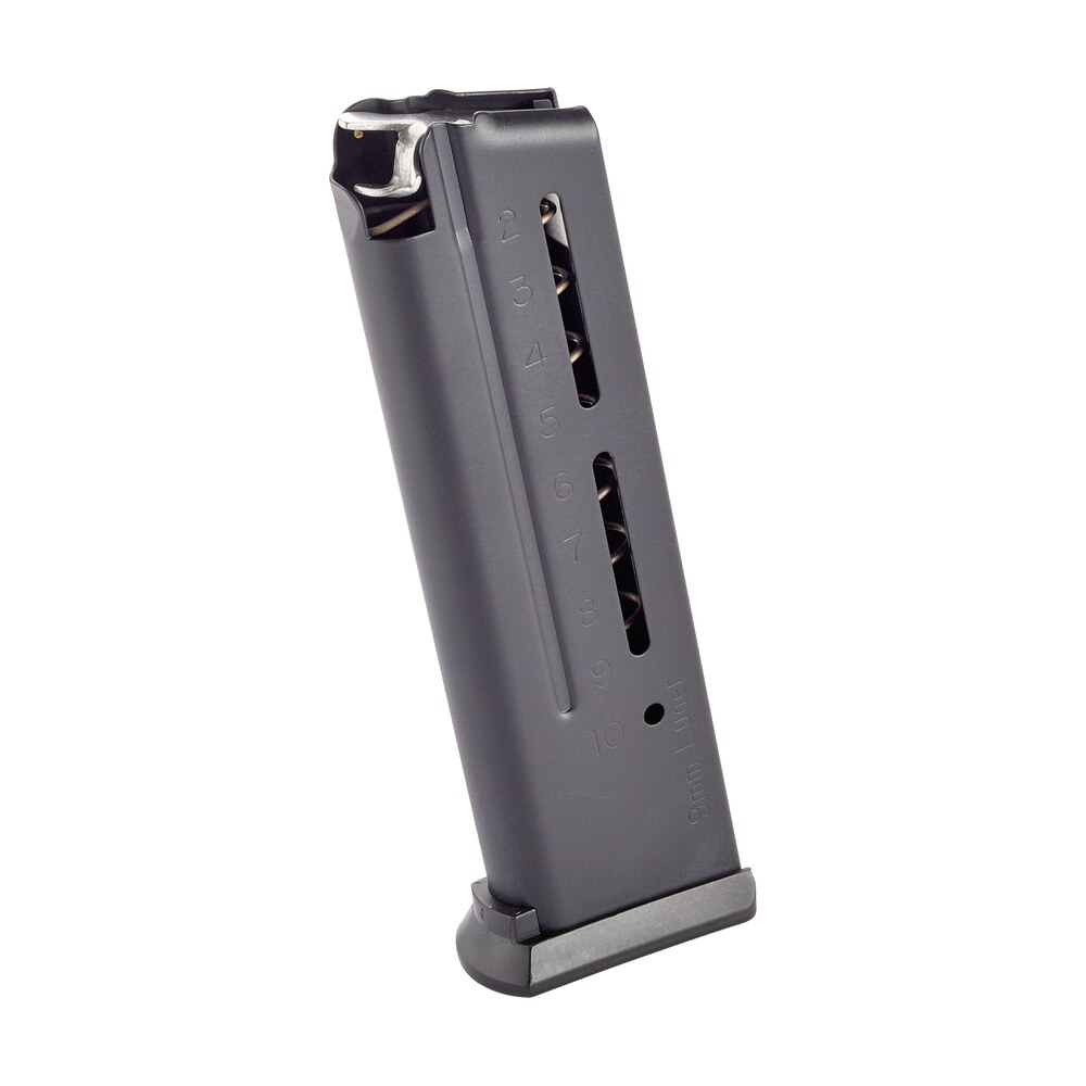 wilson combat 5009b etm 10rd 9mm luger fits wilson combat 1911 elite tactical black stainless steel Wilson Combat 5009B ETM 10rd 9mm Luger Sports South item 44732