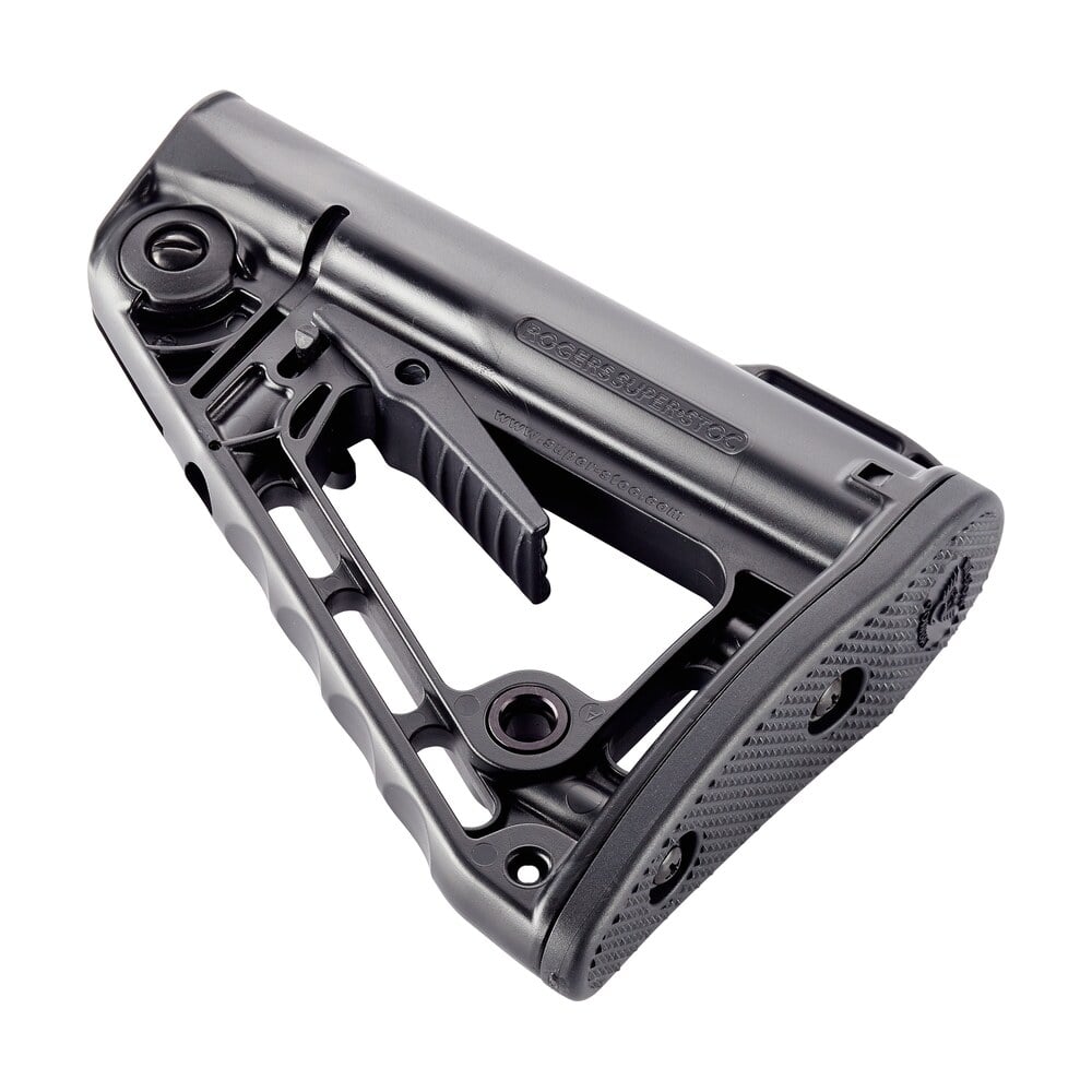 wilson combat trsuperstoc super stoc carbine buttstock black synthetic collapsible for ar 15 Wilson Combat TRSUPERSTOC Super-Stoc Carbine Buttstock Black Synthetic Collapsible for AR-15 Sports South item 44756