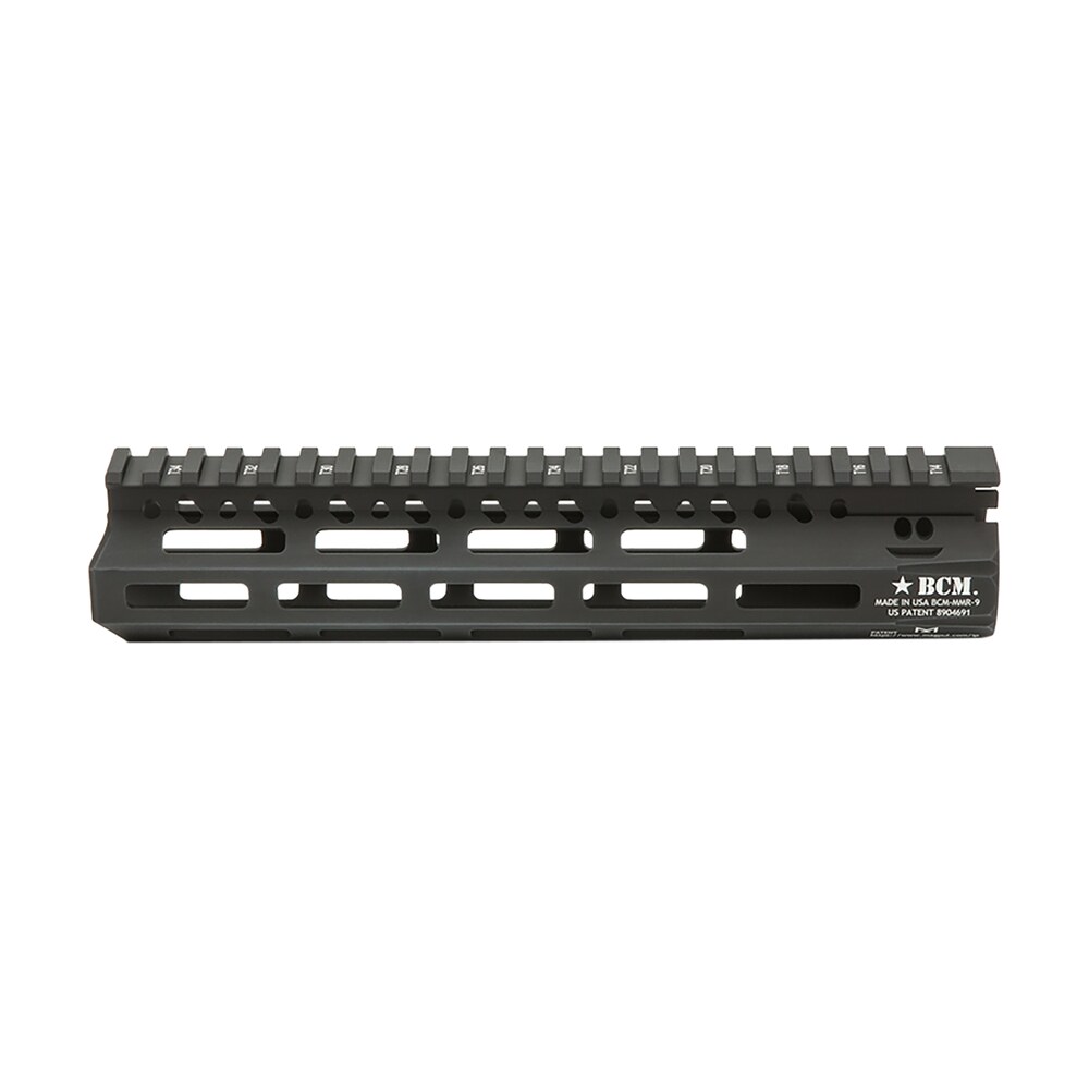 bcm mcmr9556blk bcmgunfighter mcmr 9" m lok, free floating style made of aluminum with black anodized finish for ar platform BCM MCMR9556BLK BCMGunfighter MCMR 9" M-LOK, Free-Floating Style Made of Aluminum Sports South item 45068
