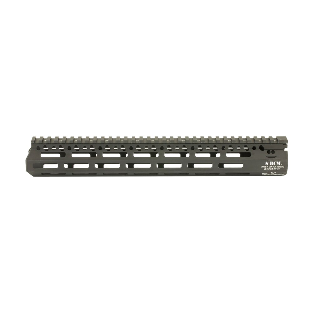 bcm mcmr13556blk bcmgunfighter mcmr 13" m lok, free floating style made of aluminum with black anodized finish for ar platform BCM MCMR13556BLK BCMGunfighter MCMR 13" M-LOK, Free-Floating Style Made of Aluminum Sports South item 45070