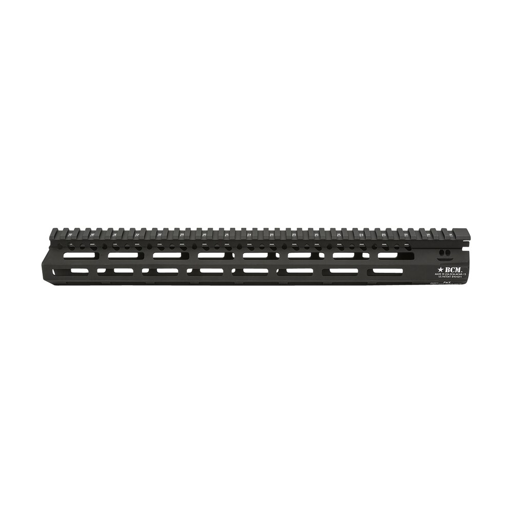 bcm mcmr15556blk bcmgunfighter mcmr 15" m lok, free floating style made of aluminum with black anodized finish for ar platform BCM MCMR15556BLK BCMGunfighter MCMR 15" M-LOK, Free-Floating Style Made of Aluminum Sports South item 45073