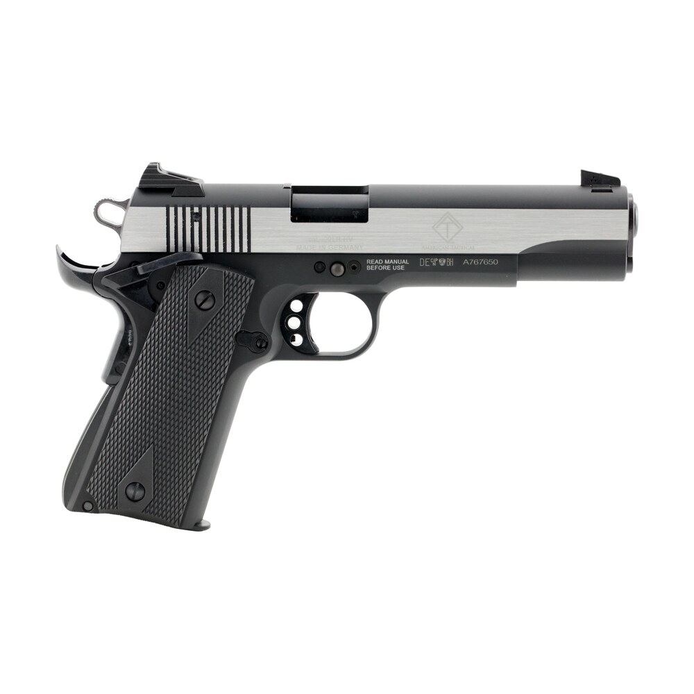 gsg gsg2210m1911s m1911 22 lr 5" 10+1 black hardcoat anodized stainless steel polished slide black polymer grip GSG GSG2210M1911S M1911 22 LR 5" 10+1 Black Hardcoat Anodized Stainless Steel Polished Slide Sports South item 45249
