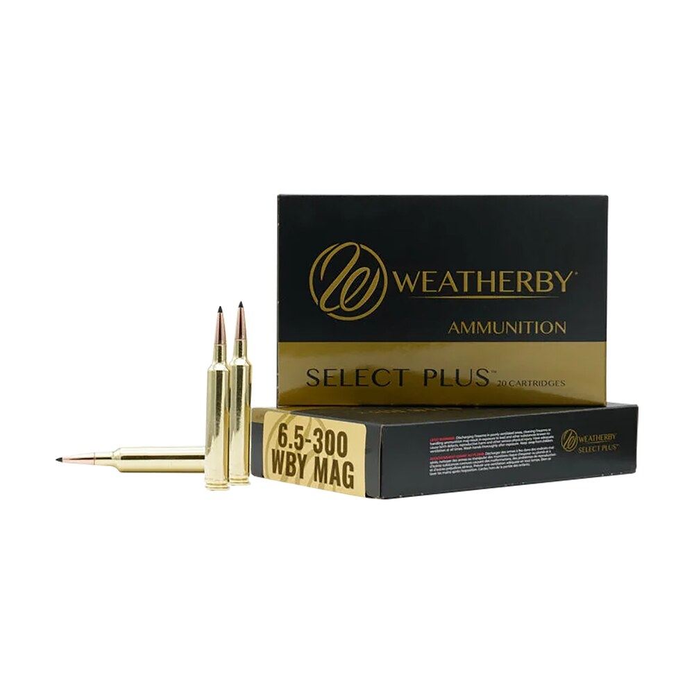 weatherby f653130sco select plus 6.5x300wthbymag 130gr swift scirocco ii 20 per box/10 case Weatherby F653130SCO Select Plus 6.5x300WthbyMag 130gr Swift Scirocco II 20 Per Box/10 Case Sports South item 4544