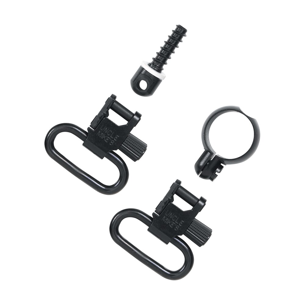 uncle mike's 13412 super swivel quick detach 115 rf blued 1" loop for most 22 cal tube diameter & .430 .455" rifles (except win 94/22m us) Uncle Mike's 13412 Super Swivel Quick Detach 115 RF Blued 1" Loop for Most 22 Cal Tube Diameter Sports South item 45635