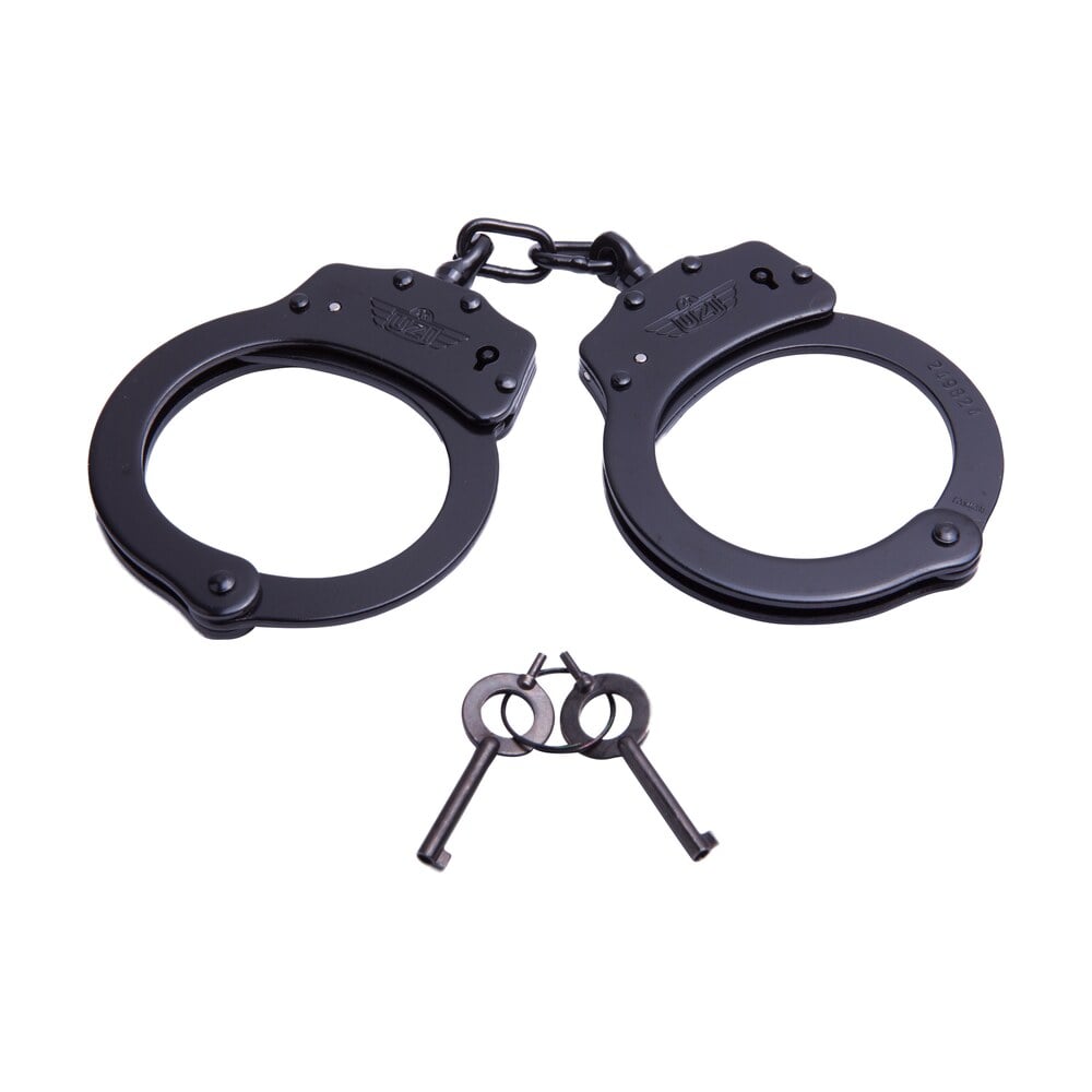 uzi accessories uzihccb handcuffs chain black stainless steel includes 2 keys Uzi Accessories UZIHCCB Handcuffs Chain Black Stainless Steel Includes 2 Keys Sports South item 4575