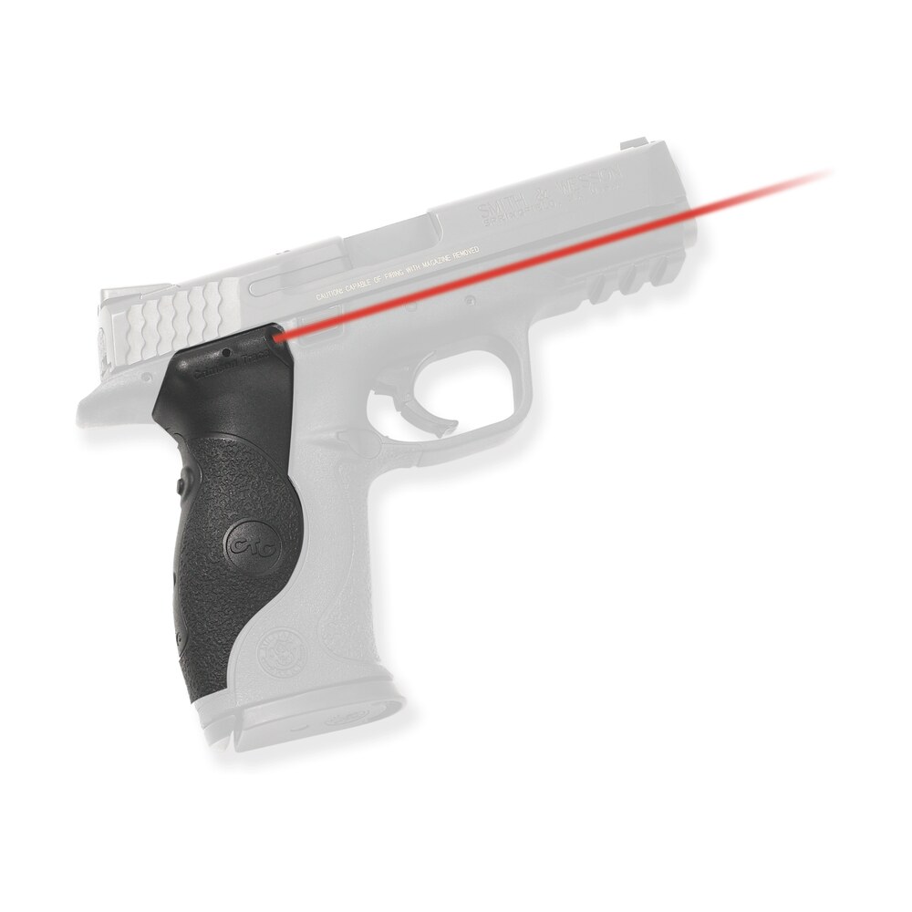crimson trace 0119401 lasergrips s&w m&p full size, red laser black polymer Crimson Trace 0119401 Lasergrips S&W M&P Full-Size, Red Laser Black Polymer Sports South item 45861