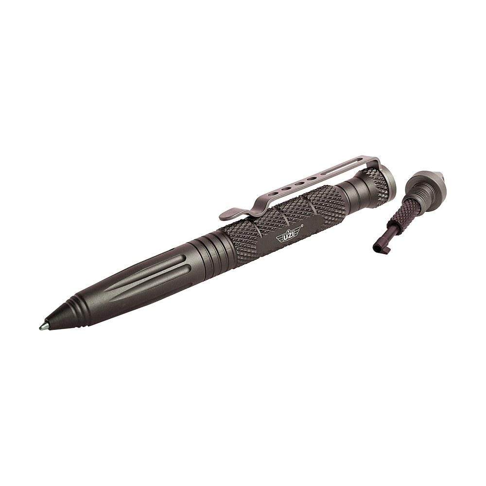 uzi accessories uzitacpen6gm tactical pen gun metal aluminum 6″ features glass breaker/cuff key Uzi Accessories UZITACPEN6GM Tactical Pen Gun Metal Aluminum 6" Features Glass Breaker/Cuff Key Sports South item 4603