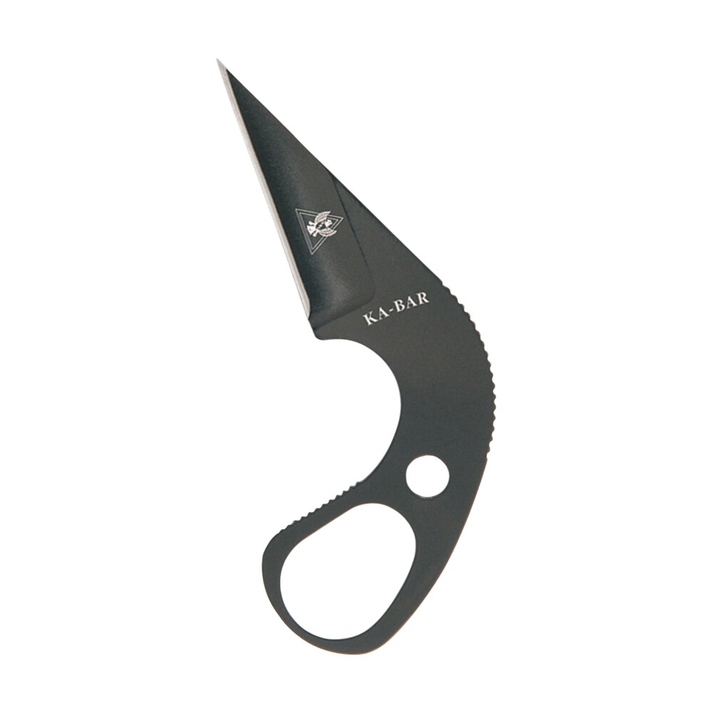 ka bar 1478bp tdi law enforcement 1.63" fixed drop point plain black 9cr18mov ss blade & handle, includes sheath Ka-Bar 1478BP TDI Law Enforcement 1.63" Fixed Drop Point Plain Black 9Cr18MoV SS Blade & Sports South item 46397