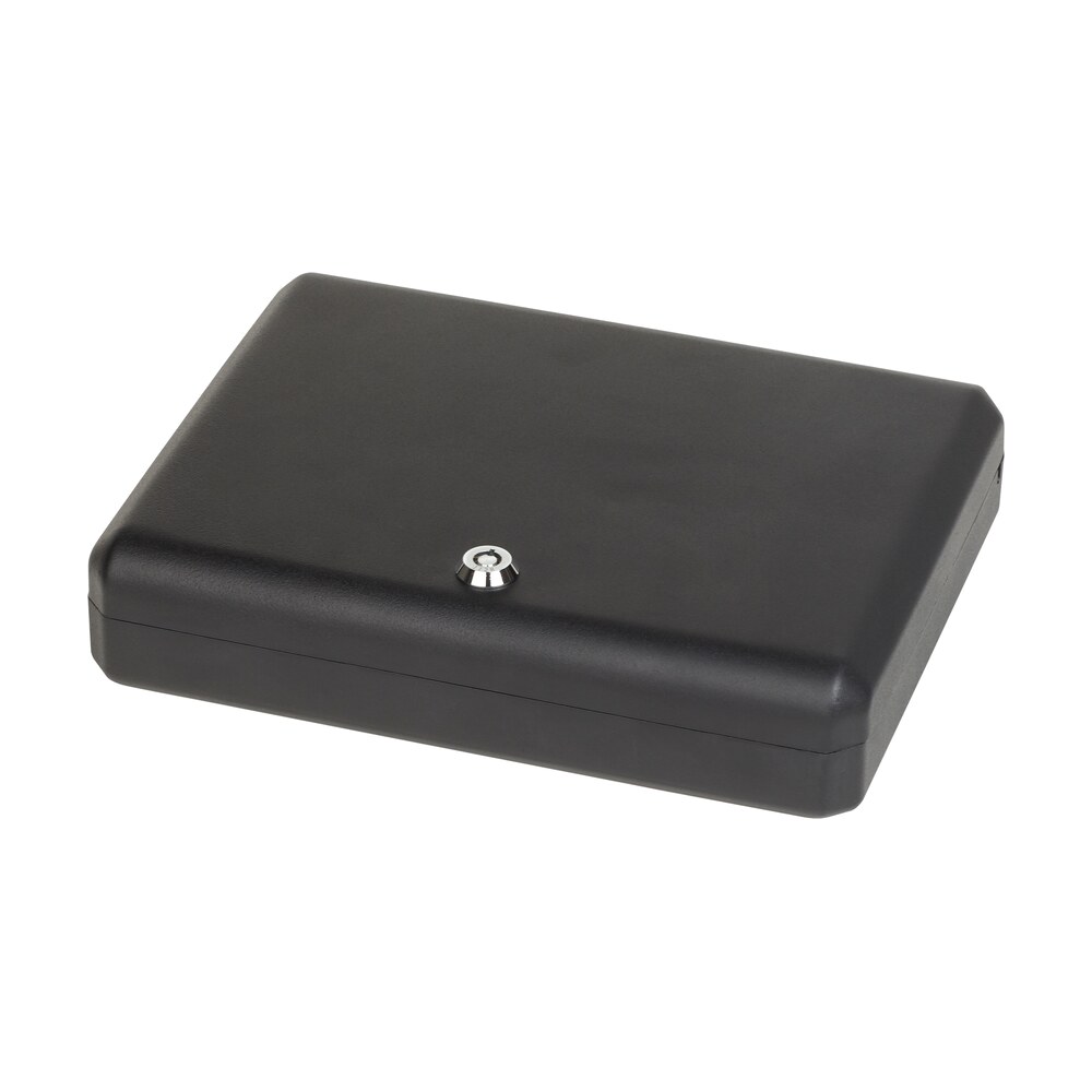 bulldog bd1128 pesonal vault large key entry black steel holds 1 handgun 11" h x 8.50" w x 2.25" d Bulldog BD1128 Pesonal Vault Large Key Entry Black Steel Holds 1 Handgun 11" H x 8.50" W x Sports South item 46592