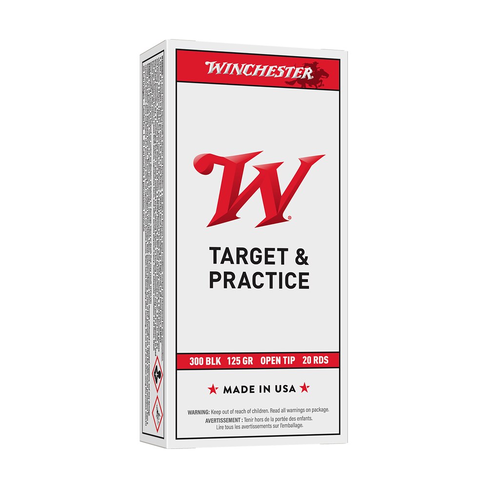 winchester ammo usa300blk usa 300blackout 125gr open tip range 20 per box/10 case Winchester Ammo USA300BLK USA 300Blackout 125gr Open Tip Range 20 Per Box/10 Case Sports South item 46626