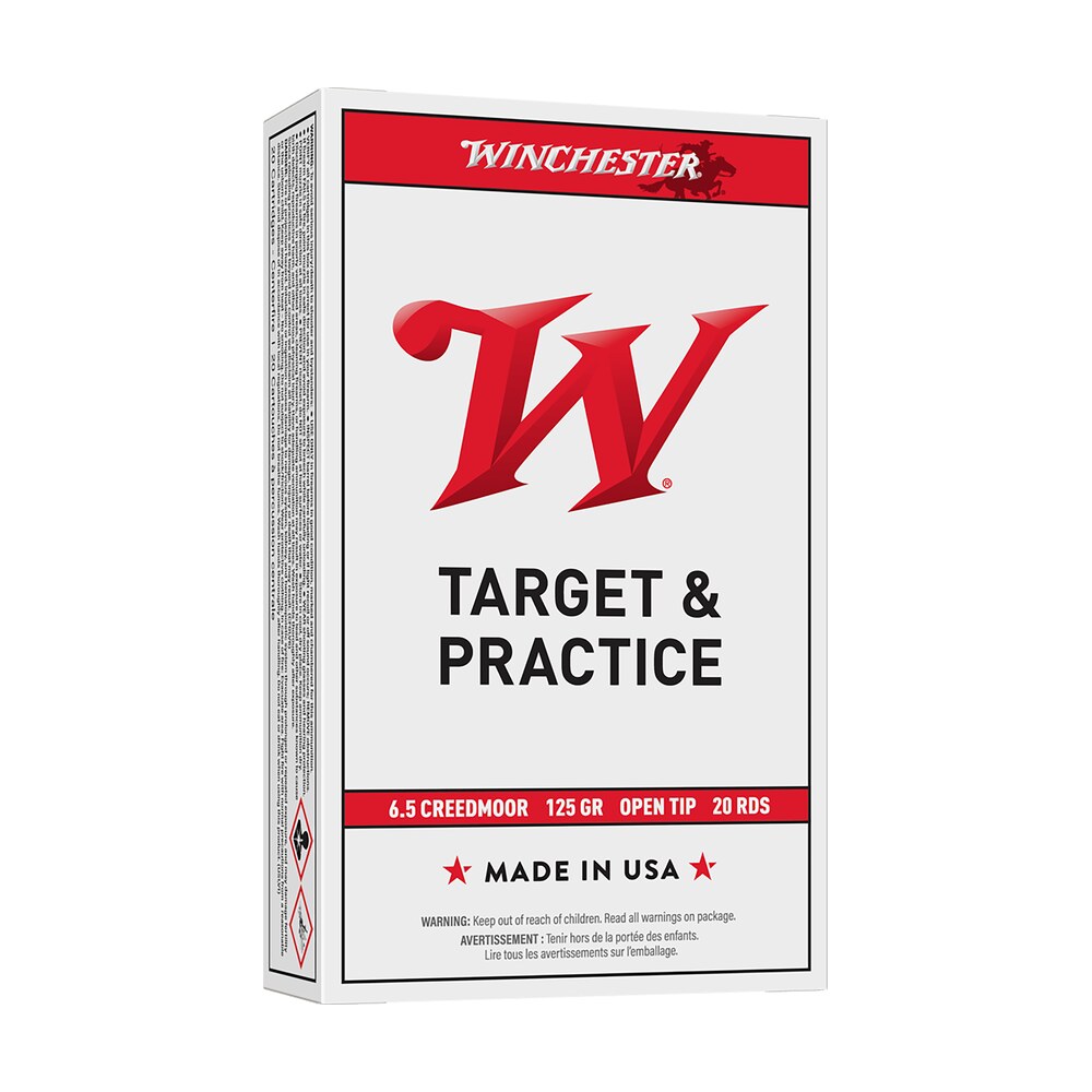 winchester ammo usa65cm usa 6.5creedmoor 125gr open tip range 20 per box/10 case Winchester Ammo USA65CM USA 6.5Creedmoor 125gr Open Tip Range 20 Per Box/10 Case Sports South item 46628