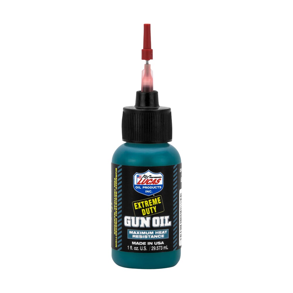 lucas oil 10875 extreme duty gun oil against heat, friction, wear 1 oz squeeze bottle Lucas Oil 10875 Extreme Duty Gun Oil Against Heat, Friction, Wear 1 oz Squeeze Bottle Sports South item 46667