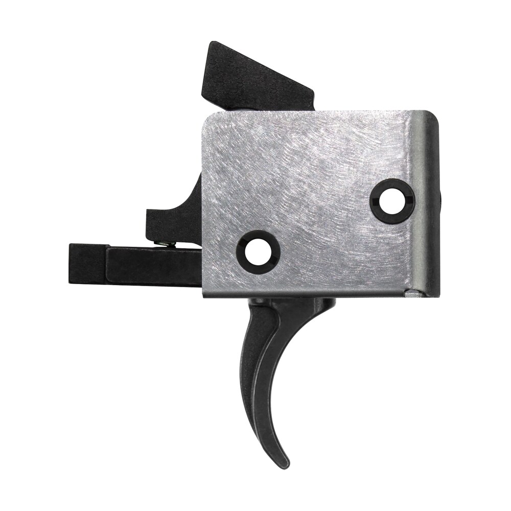 cmc triggers 92501 drop in single stage curved trigger w/ 4 4.50 lbs draw weight & black/silver finish CMC Triggers 92501 Drop-In Single-Stage Curved Trigger Sports South item 4680