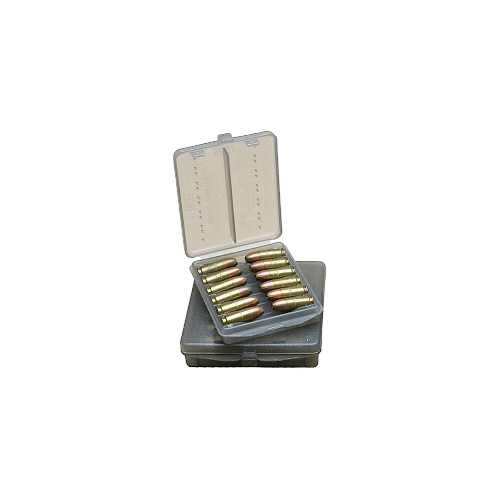 mtm case gard w184541 ammo wallet handgun 45 acp 18rd clear smoke polymer MTM Case-Gard W184541 Ammo Wallet Handgun 45 ACP 18rd Clear Smoke Polymer Sports South item 48001