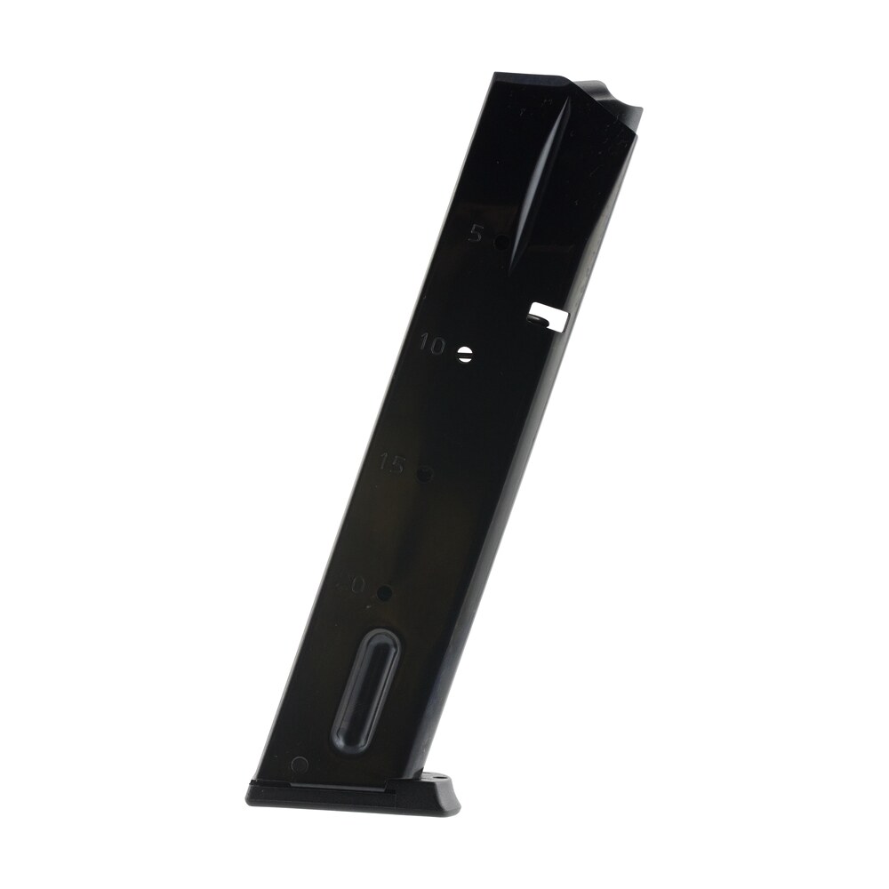 mec gar mgsw5920b s&w 20rd 9mm luger fits s&w 659/5900/910/915, blued carbon steel Mec-Gar MGSW5920B S&W 20rd 9mm Luger Sports South item 48134