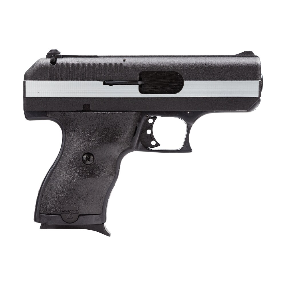 hi point cf380 cf 380 acp 8+1, 3.50" black steel barrel, black powder coated/chrome serrated steel slide, black polymer frame & grip Hi-Point CF380 CF 380 ACP 8+1, 3.50" Black Steel Sports South item 48311
