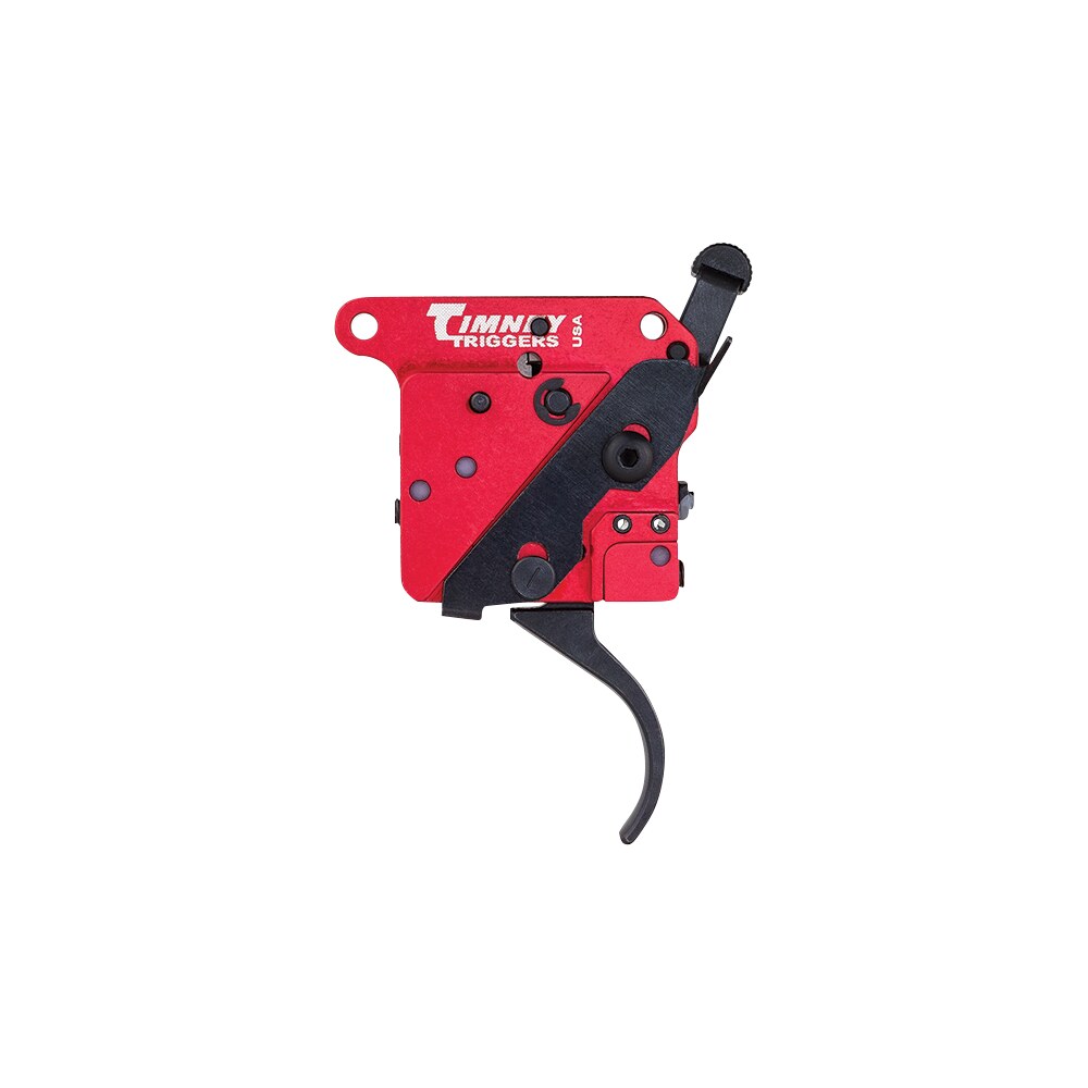 timney triggers 533 2 stage two stage curved trigger with 1 1.50 lbs draw weight & black/red finish for remington 700 right Timney Triggers 533 2-Stage Two-Stage Curved Trigger Sports South item 48407