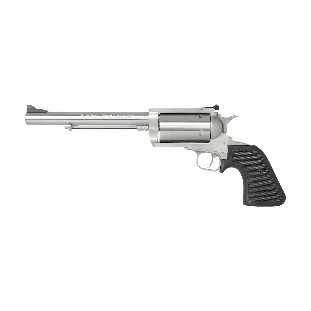 magnum research bfr500sw7 bfr long cylinder large 500 s&w mag 5 shot 7.50" brushed stainless steel barrel, cylinder & frame, black rubber grip, exposed hammer Magnum Research BFR500SW7 BFR Long Cylinder Large 500 S&W Mag 5 Shot 7.50" Brushed Sports South item 48491