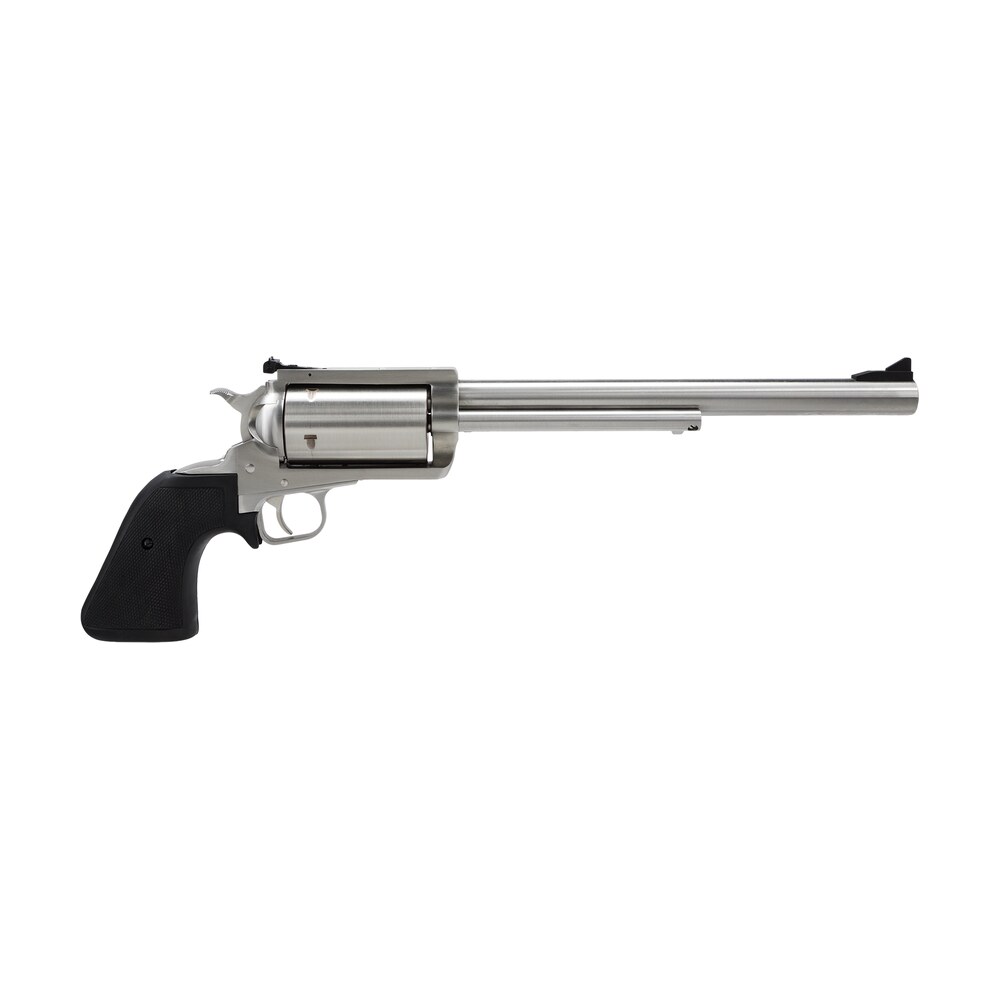 magnum research bfr500sw10 bfr long cylinder large frame 500 s&w mag 5 shot, 10" brushed stainless steel barrel, cylinder & frame, black rubber grip, exposed hammer Magnum Research BFR500SW10 BFR Long Cylinder Large Frame 500 S&W Mag 5 Shot, 10" Brushed Sports South item 48492