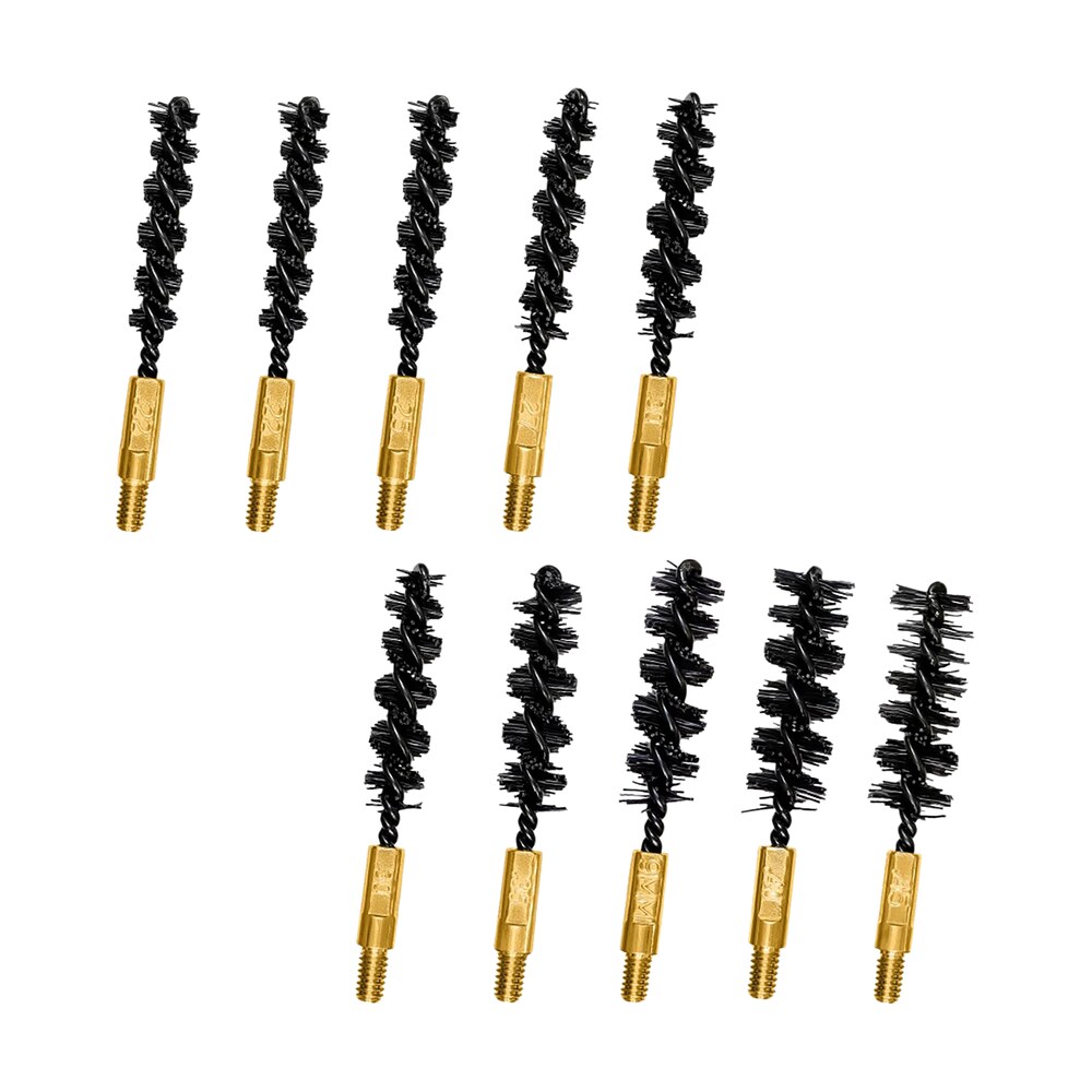 otis fg380bpn variety brushes multi caliber rifle/pistol firearm nylon bristles 10 pk. Otis FG380BPN Variety Brushes Multi-Caliber Rifle/Pistol Firearm Nylon Bristles 10 Pk. Sports South item 48499