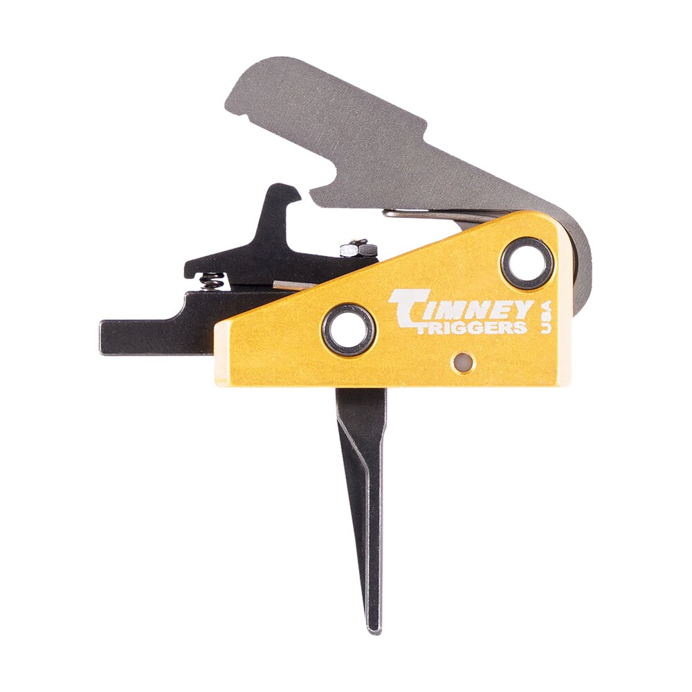 timney triggers 667sst competition trigger single stage straight trigger with 3 lbs draw weight & black/gold finish for ar 15 Timney Triggers 667SST Competition Trigger Single-Stage Straight Trigger Sports South item 48501