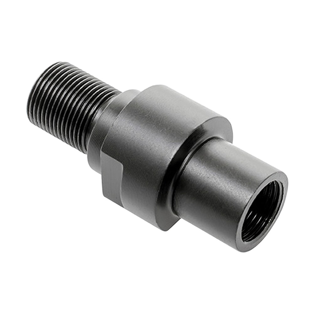 cmmg 57da53a thread adapter 223 rem/5.56x45mm nato fn ps90 black steel 1/2" 28 tpi tactical CMMG 57DA53A Thread Adapter 223 Rem/5.56x45mm NATO FN PS90 Black Steel 1/2"-28 tpi Tactical Sports South item 48548