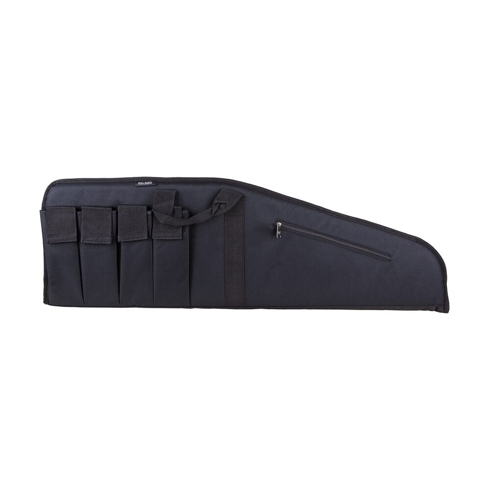 bulldog bd420 extreme tactical 45" black water resistant nylon, tricot lining, 4 external velcro magazine pouches, soft padding Bulldog BD420 Extreme Tactical 45" Black Water-Resistant Nylon, Tricot Lining, 4 External Sports South item 48813
