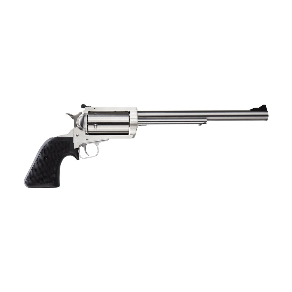 magnum research bfr4570 bfr long cylinder large frame 45 70 gov 5 shot, 10" brushed stainless steel barrel, cylinder & frame, black rubber grip, exposed hammer Magnum Research BFR4570 BFR Long Cylinder Large Frame 45-70 Gov 5 Shot, 10" Brushed Stainless Sports South item 49477